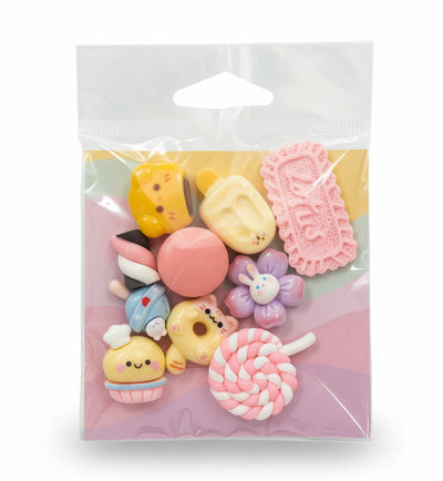DIY Kawaii Cabochons - Kawaii Mix Surprise - 10 PCS bag