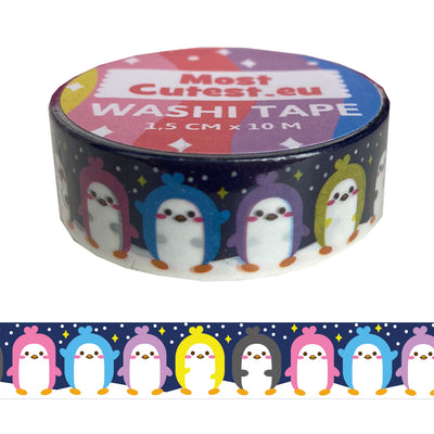 Washi Tape - Kawaii Penguins