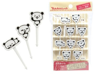 Kawaii Bento Prikkers Panda - Bento Picks