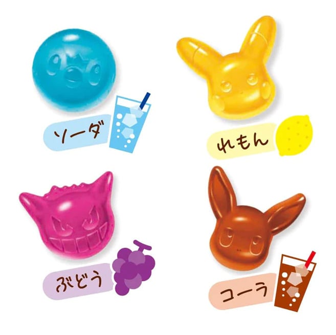 Pokémon Poké-Puni Character gummies