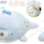 Large Plush San-X Classic Mamegoma Whale (Sky Aquarium)