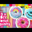 Deco Squishy Round Glazed XL Donut - DIY Squishy